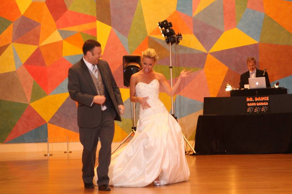 Introduction of Bride and Groom by Dr Dance - Indianapolis Dj