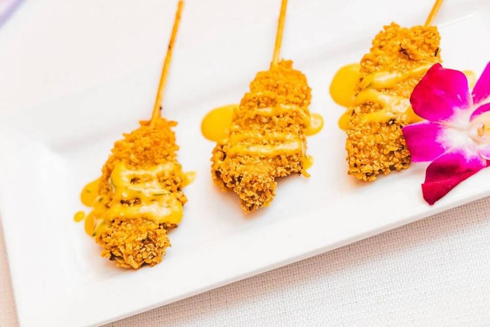 Honey rosemany chicken app.