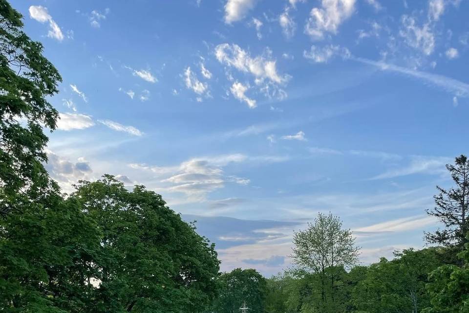 View off of clubhouse deck