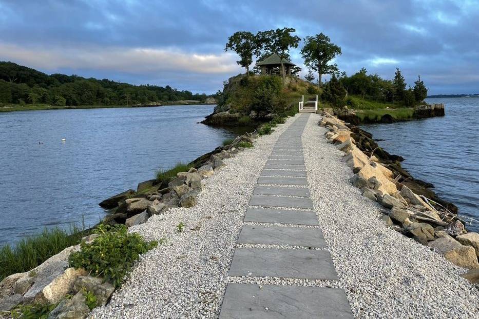 Path to our private island