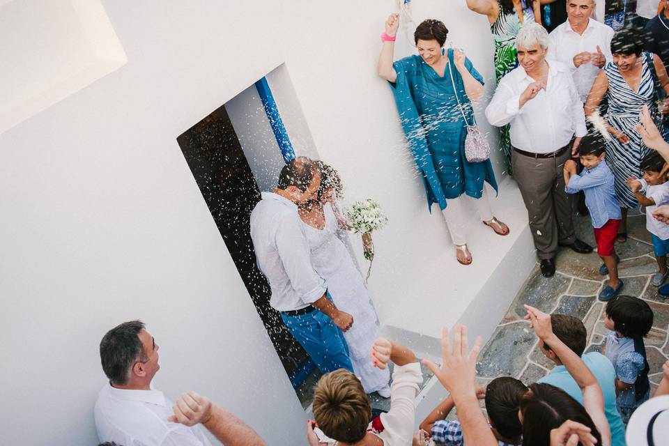 Beach Wedding-Folegandros