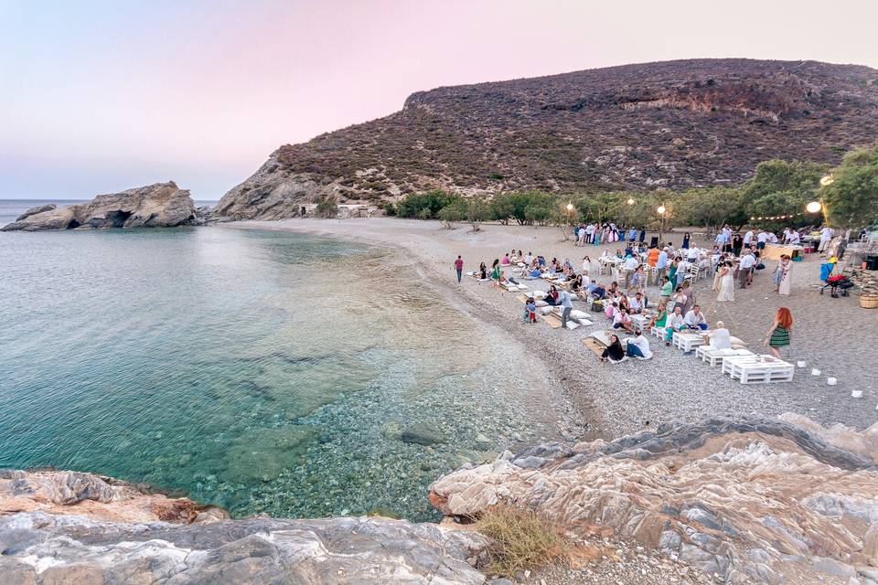 Beach Wedding-Folegandros