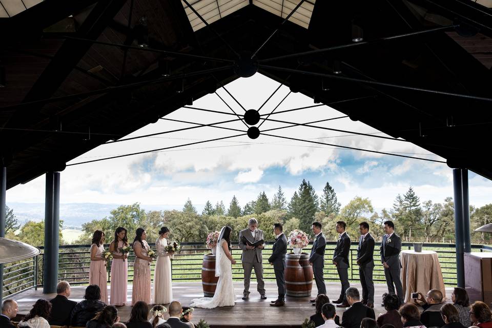 Ceremony in the Pavilion