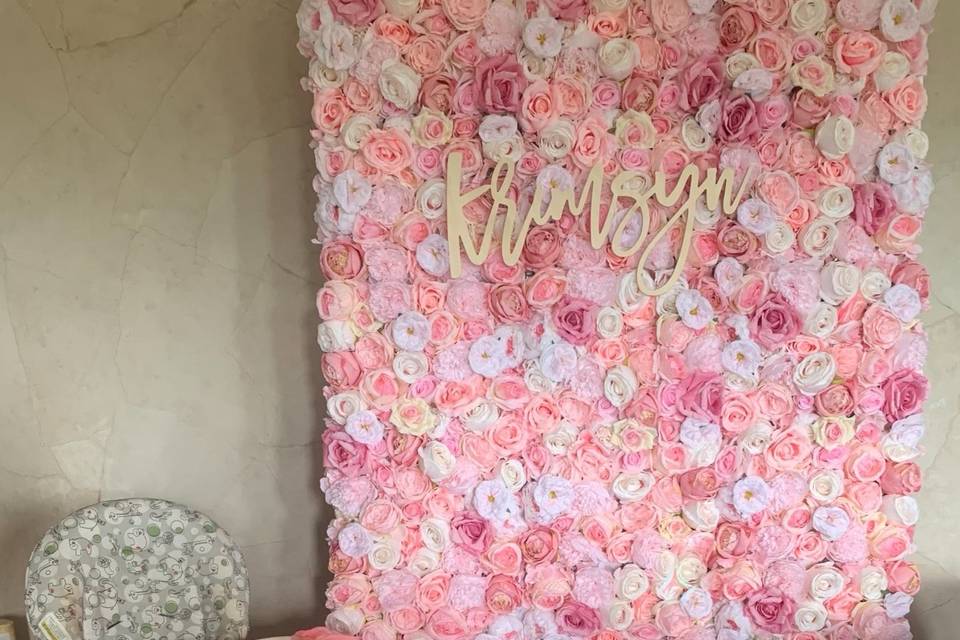 Olivia Floral Wall