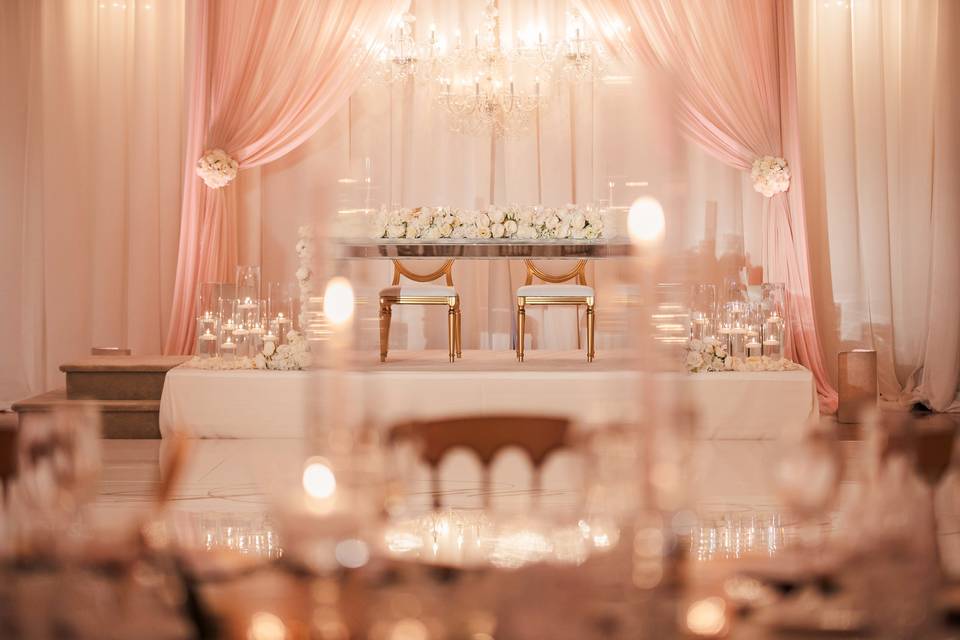 Sweetheart Table Decor