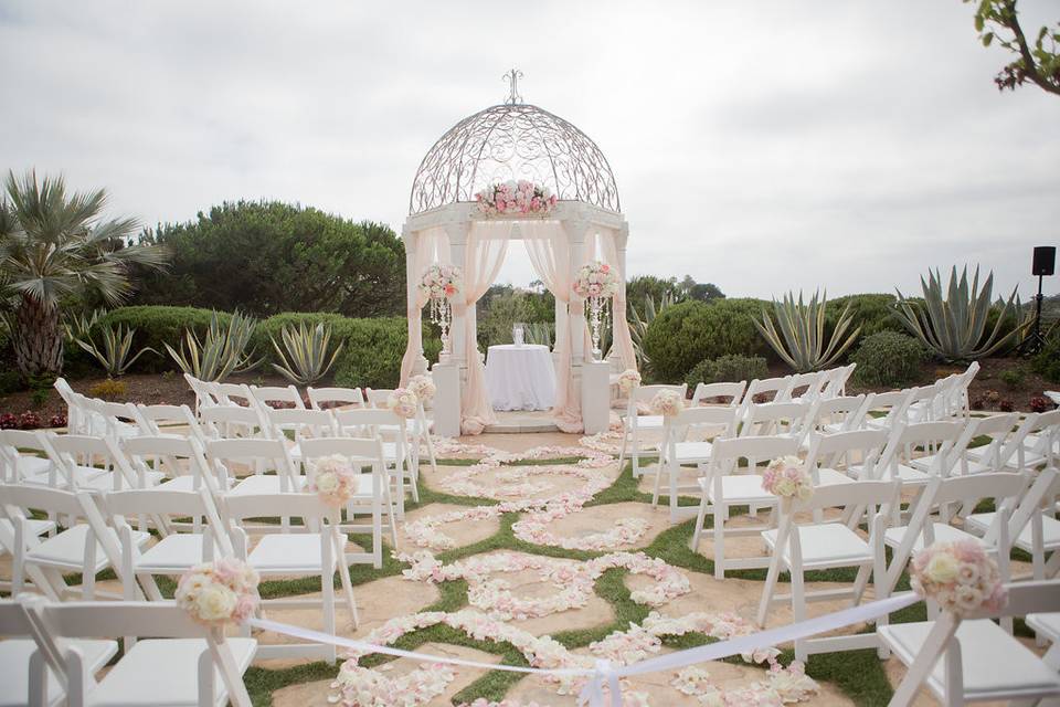 Ceremony florals