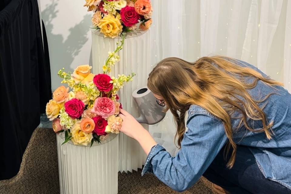 Pearl Snap Floral