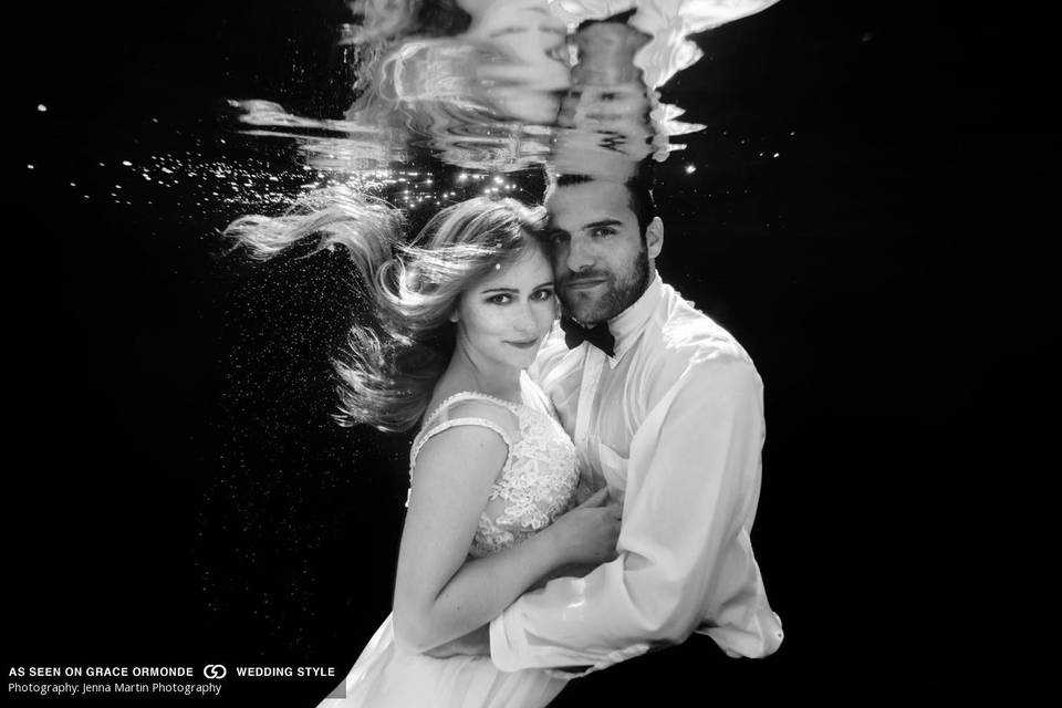 Underwater engagement pics