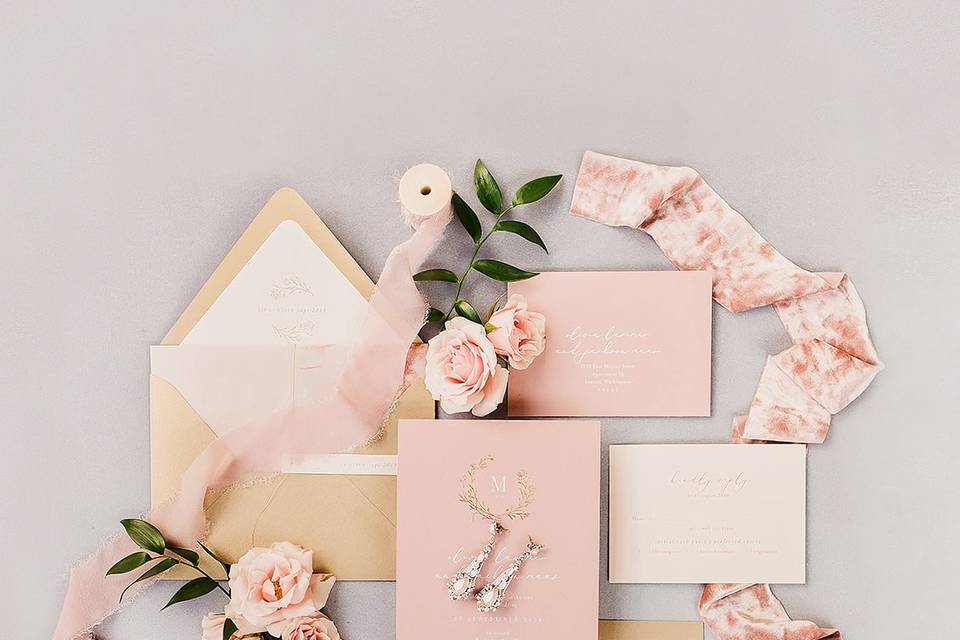 Feminine Invitation Suite