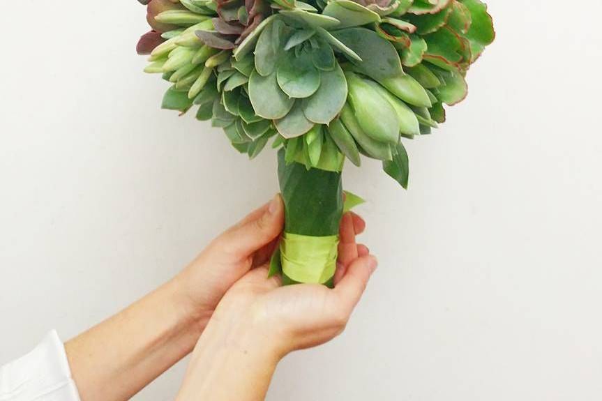 Succulent bouquet