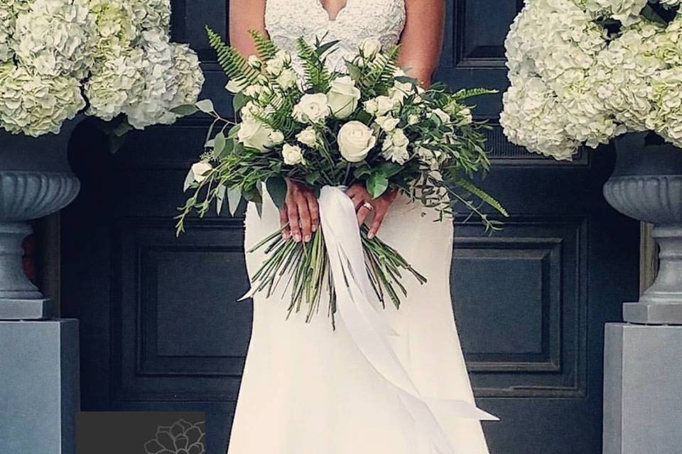 White bouquet