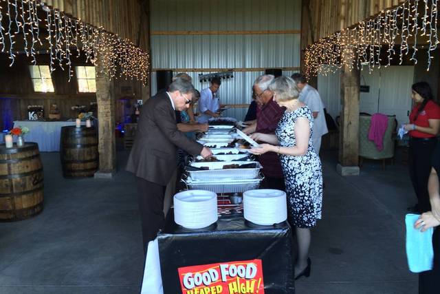 Catering setup