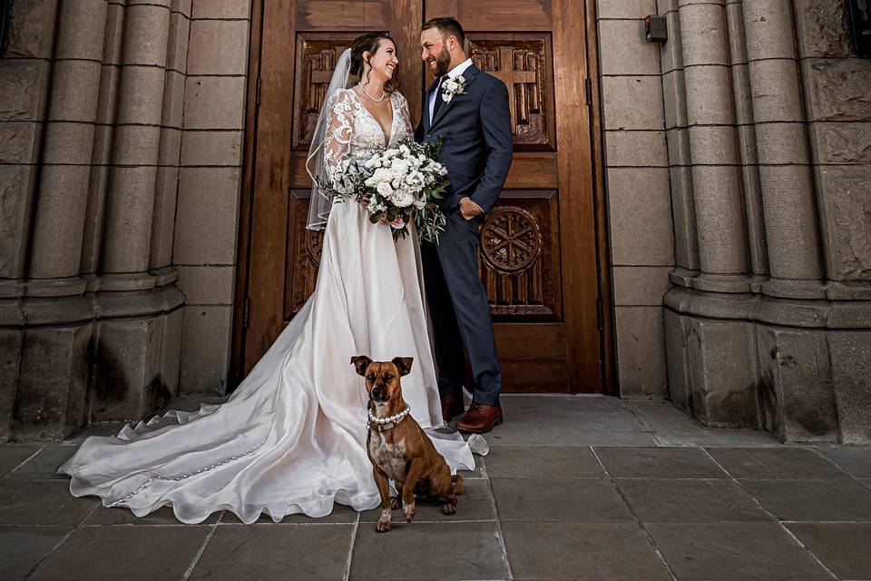 St. John's Cathedral wedding