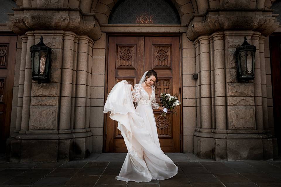 St. John's Cathedral wedding