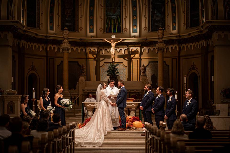 St. John's Cathedral wedding