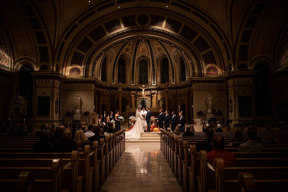 St. John's Cathedral wedding