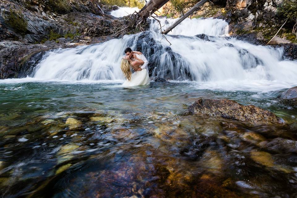 Trash the Dress session