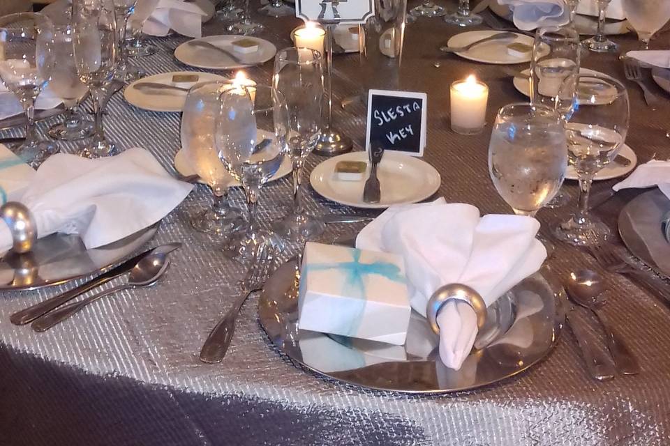 Raised centerpiece