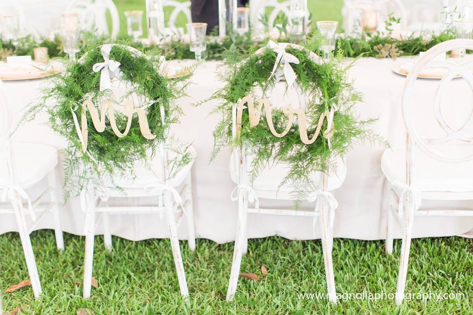 Sweetheart table