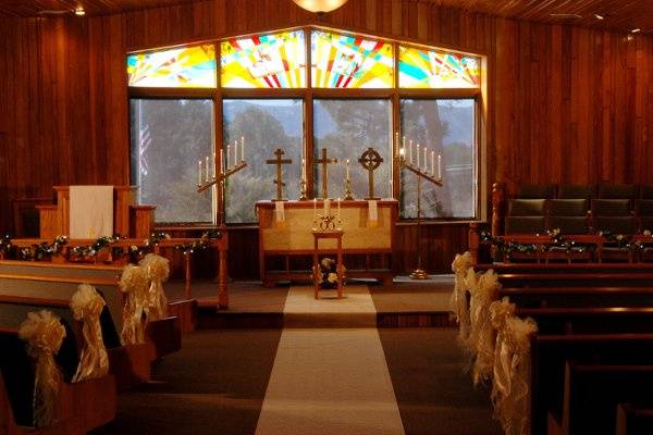 Aisle decor wedding​