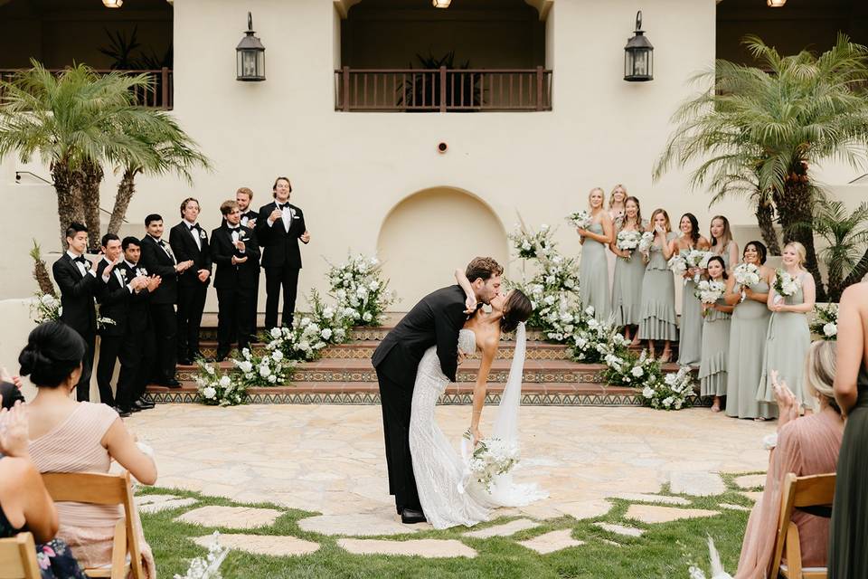 Garden Courtyard Ceremony