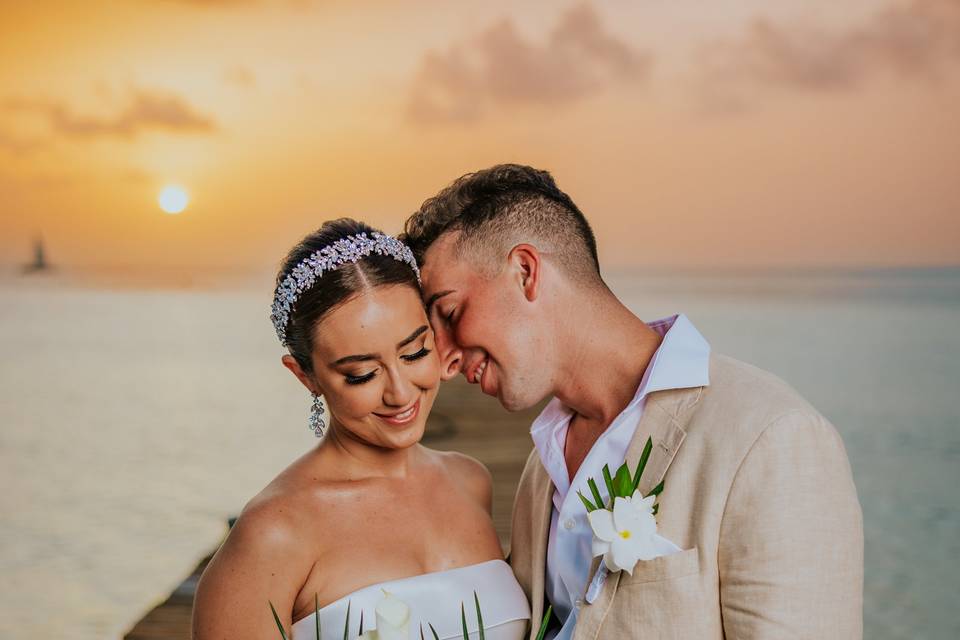 Special moment on the beach