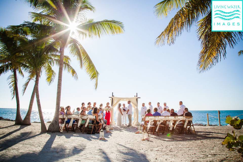 Blessing of a sunshine at Fort Zachary State Park Key West