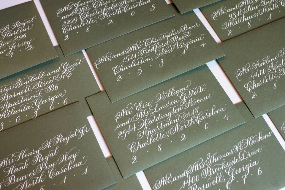 Copperplate calligraphy