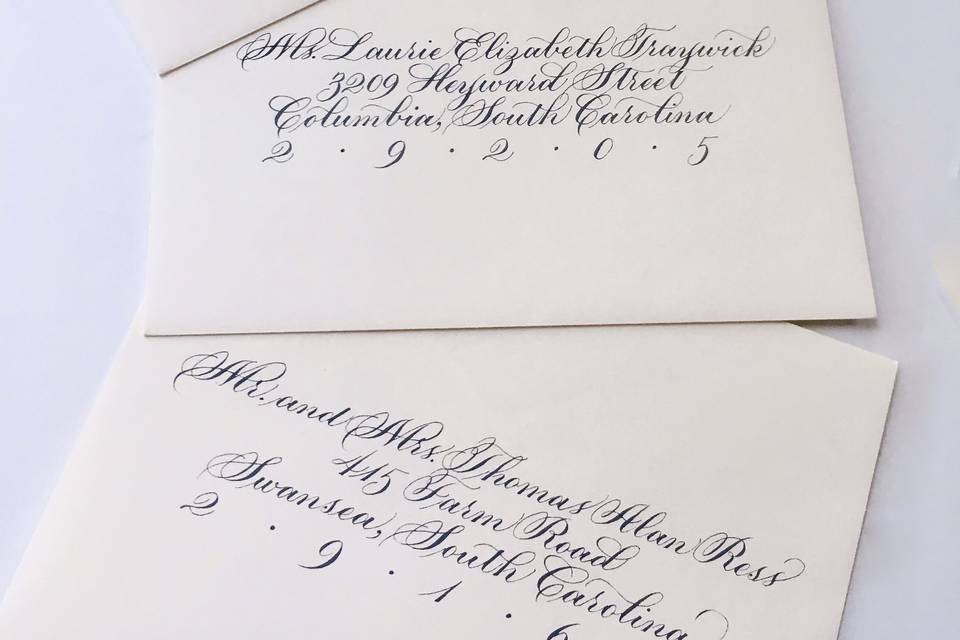 Copperplate calligraphy