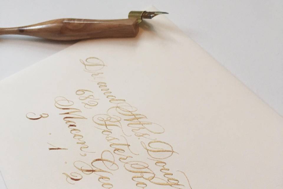 Copperplate calligraphy