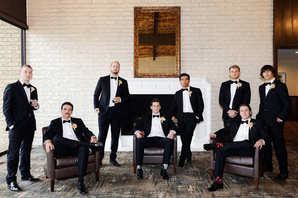 Groom + Groomsmen