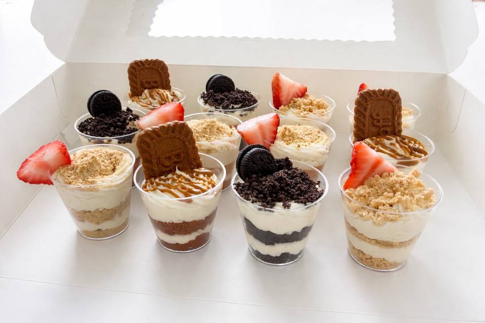 Cheesecake shooters