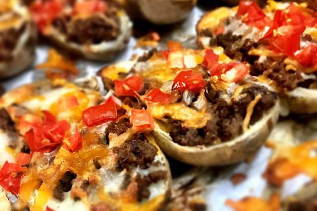 Taco Stuffed Potatoes