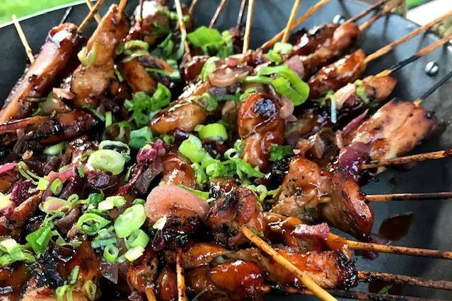 Asian Chicken Skewers