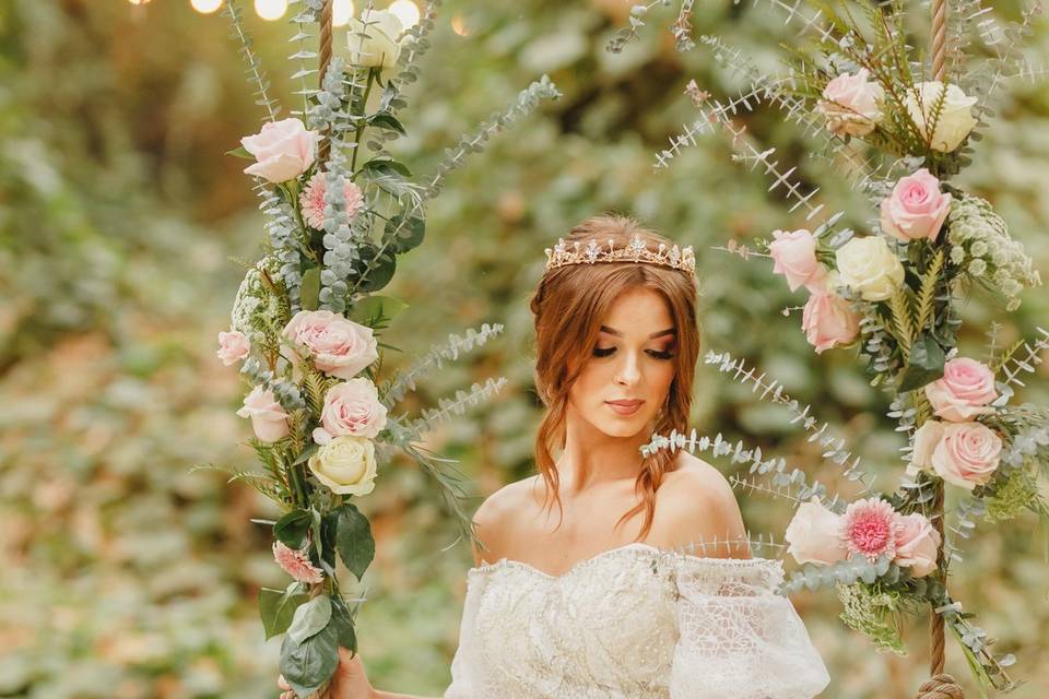 Fairy Tale Styled Shoot Swing