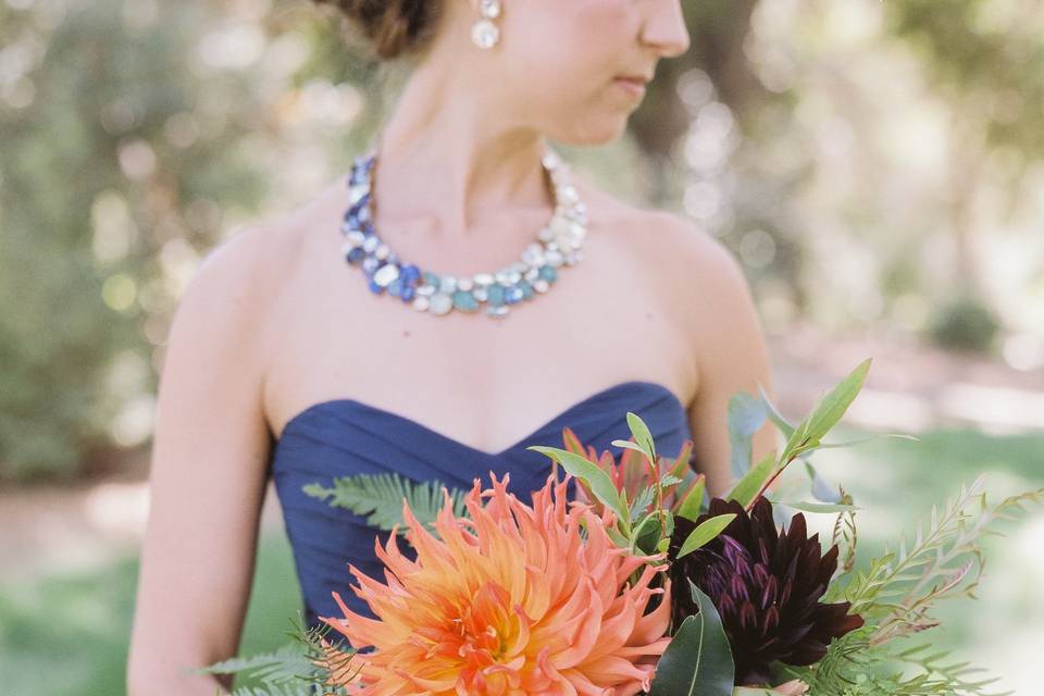 Hair flowers