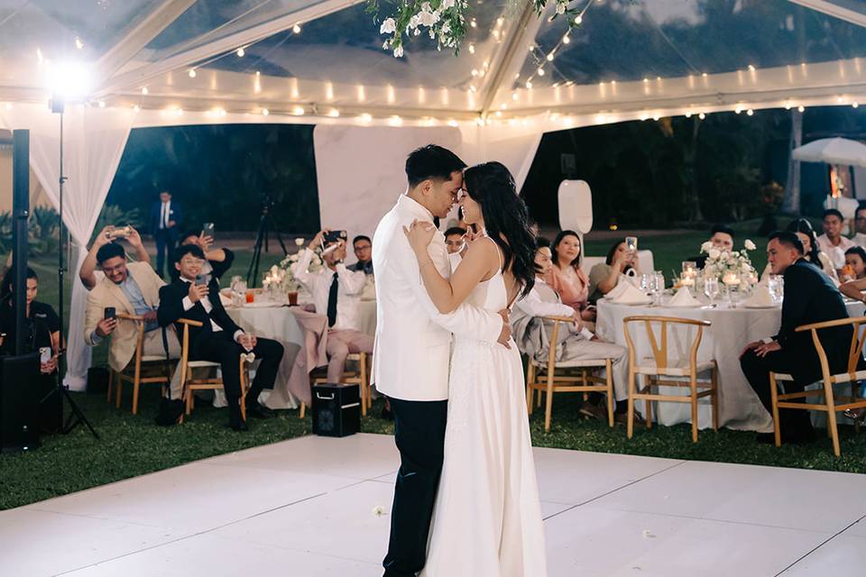 First Dance at Paradise Cove