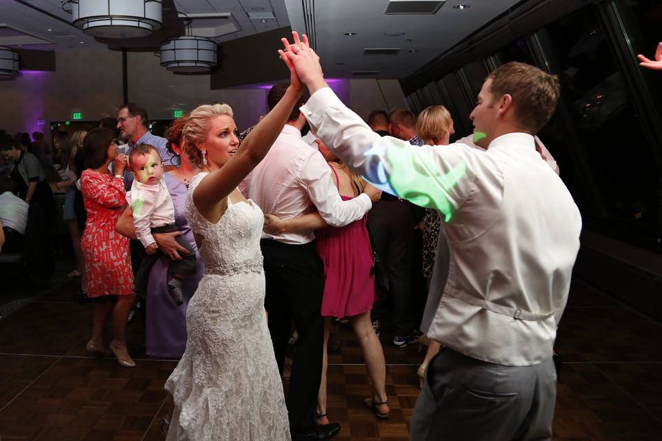 Couple dancing