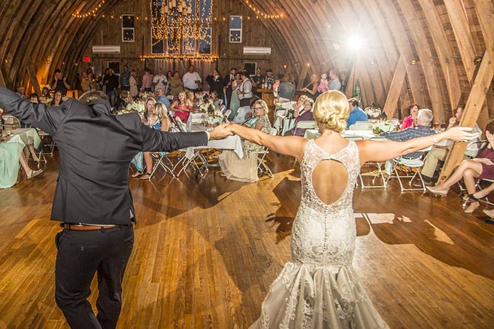 Couple dancing