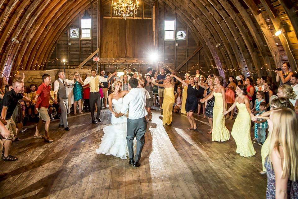 Couple dancing