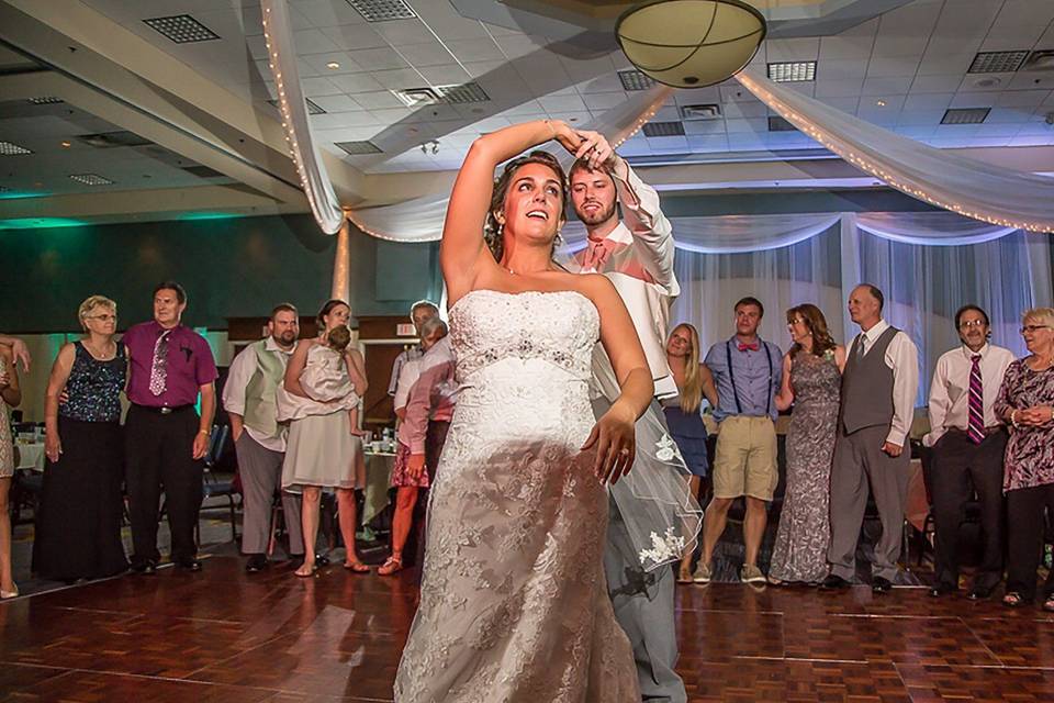 Couple dancing