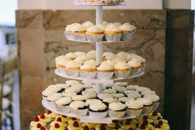 Cupcake tower