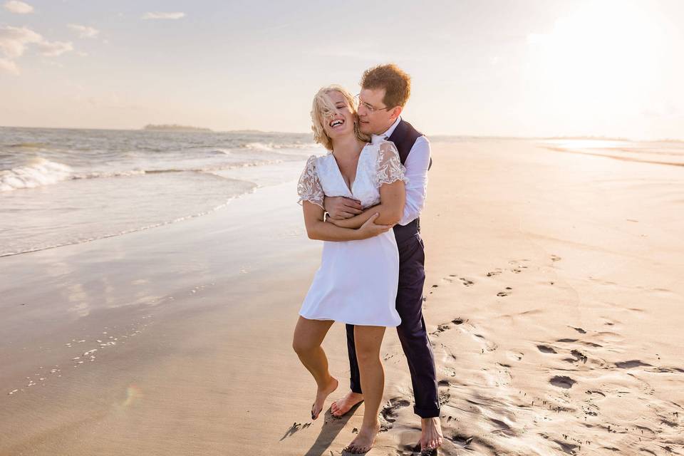 Elopement on the beach