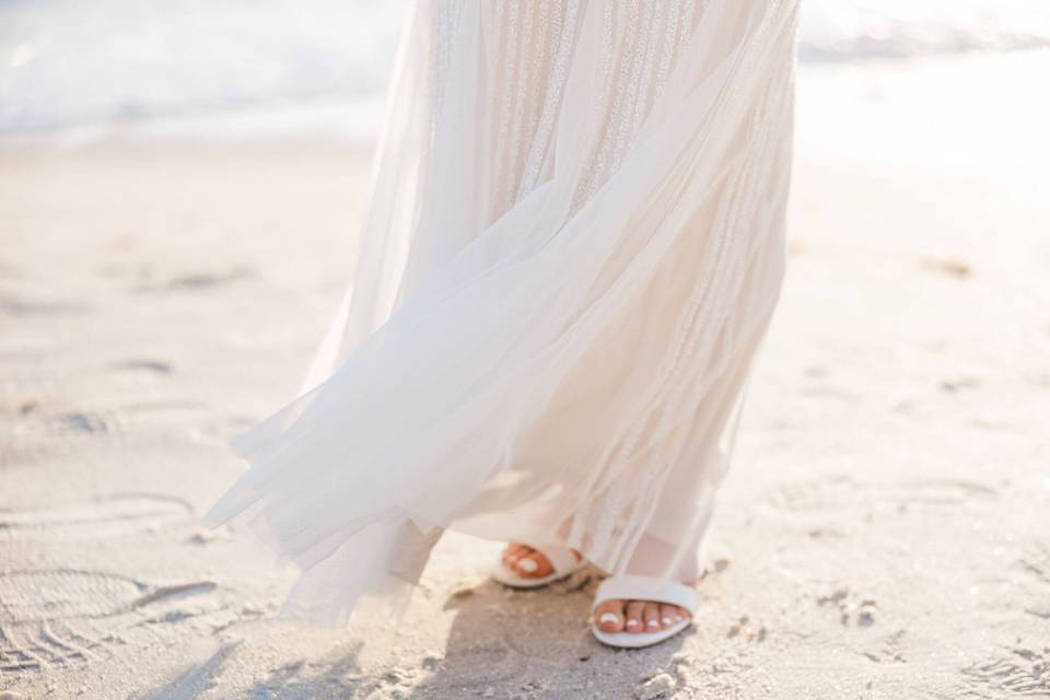 Elopement on Sunset Beach