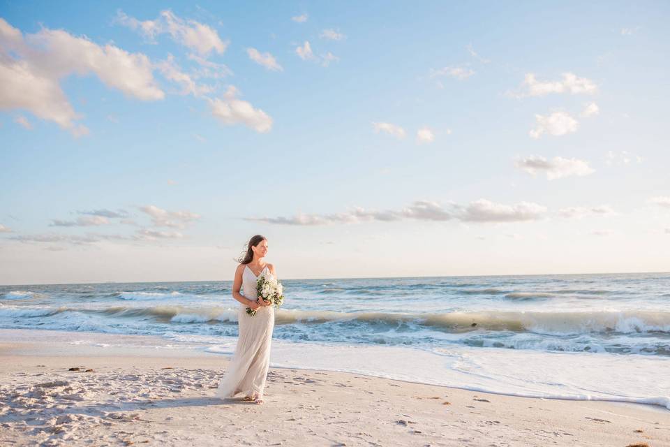 Elopement on Sunset Beach