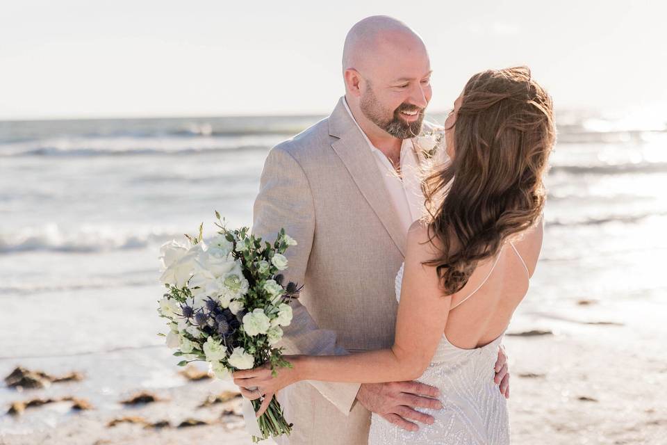 Elopement on Sunset Beach