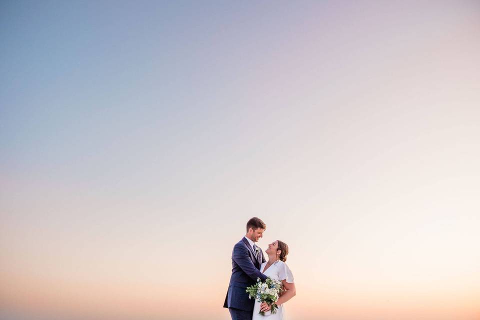 Elopement on Sunset Beach