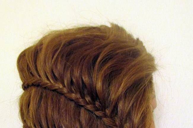 BRAIDED HAIRSTYLES AND MAKE-UP BY LINA