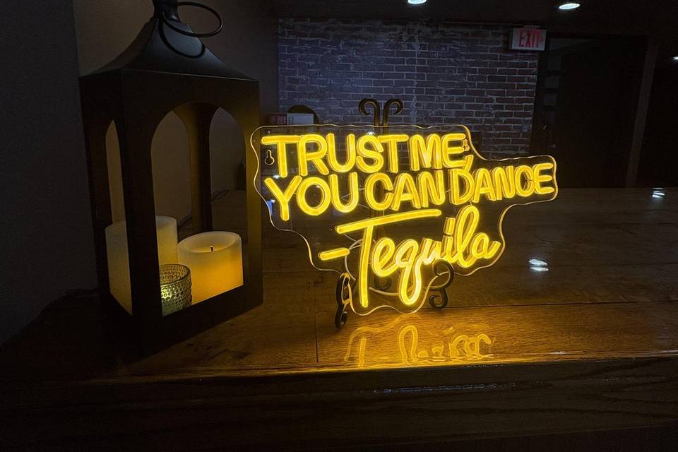 Bar area