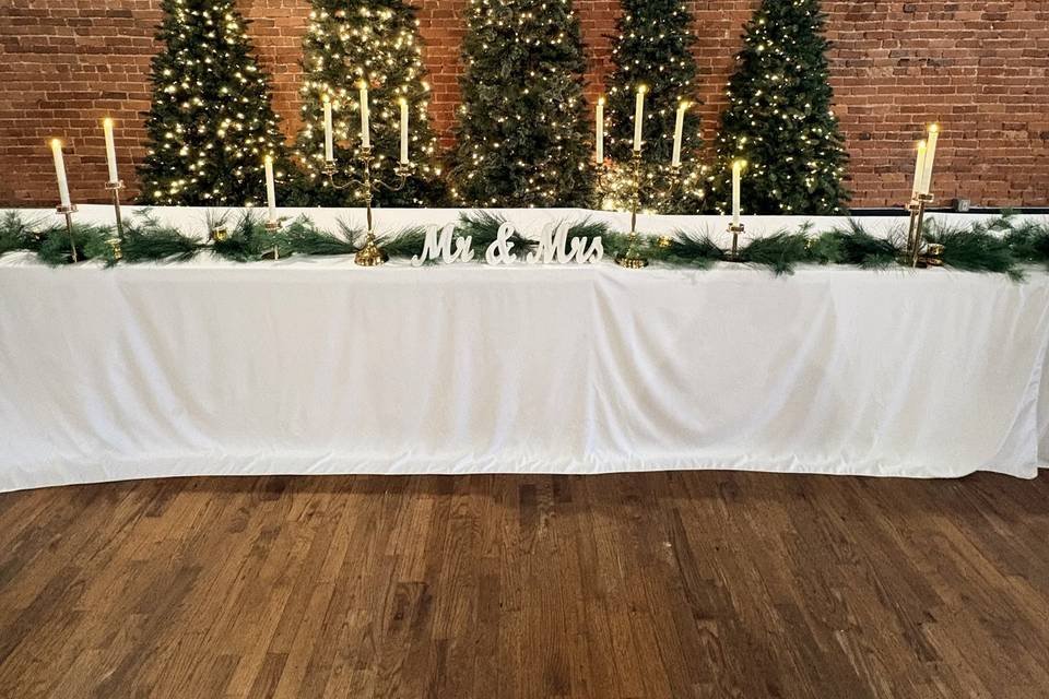 Head table